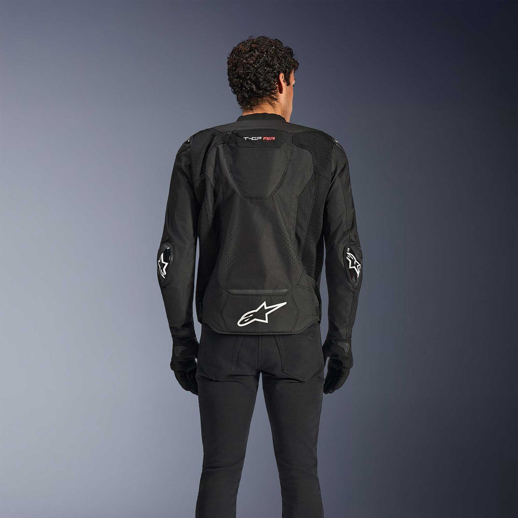 Alpinestars T-GP AIR Motorcycle Vented Jacket (Black)