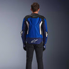 Alpinestars T-GP AIR Motorcycle Vented Jacket Bright Blue/Navy/Black/White)