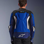 Alpinestars T-GP AIR Motorcycle Vented Jacket Bright Blue/Navy/Black/White)