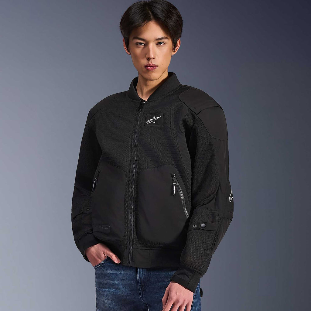 Alpinestars FLIGHT AIR Motorcycle Vented Jacket (Black)
