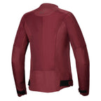 Alpinestars Stella C-1 AIR Womens Motorcycle Vented Jacket (Burgundy)
