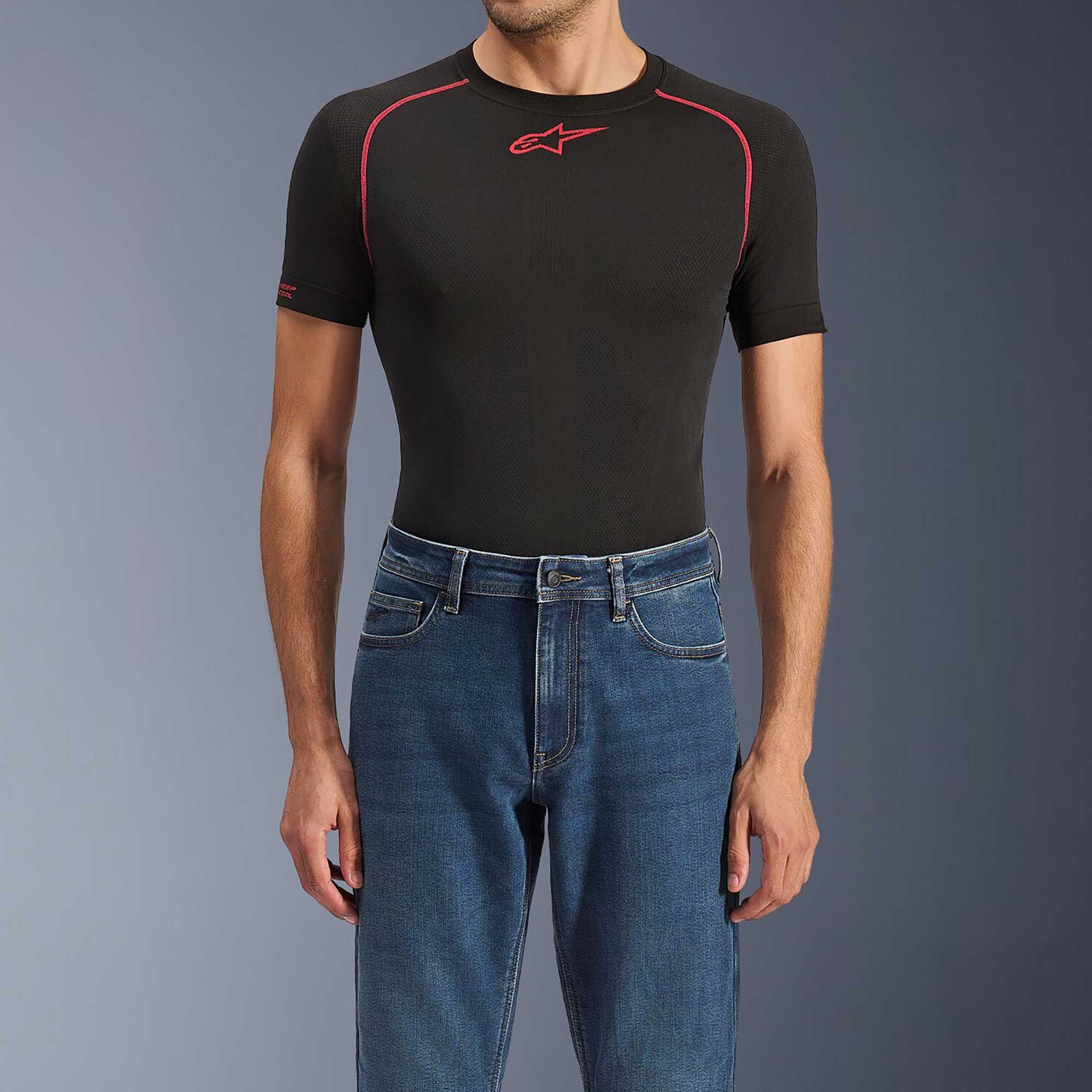 Alpinestars FLEX-AST 5 Denim Riding Jeans - Short Leg (Indigo Washed)