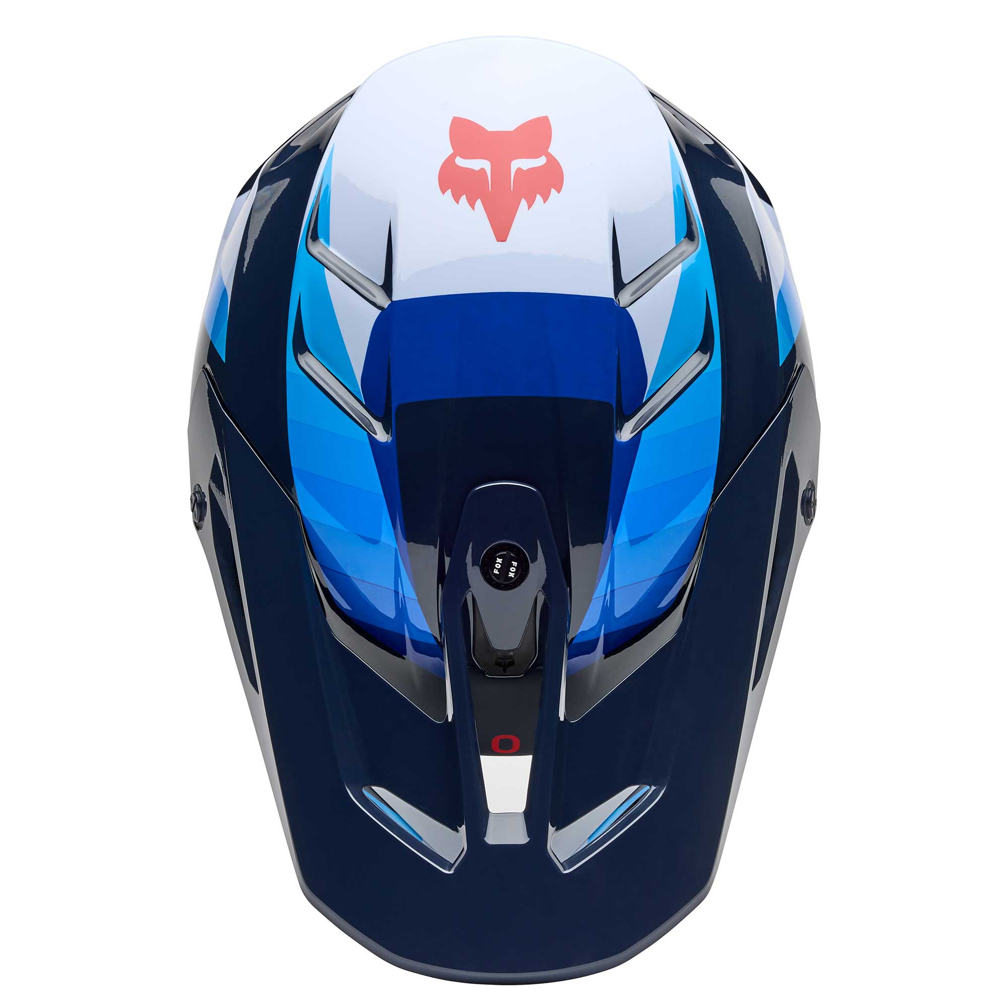 FOX (SALE) Helmet - V3 MIPS FADE (White/Blue)