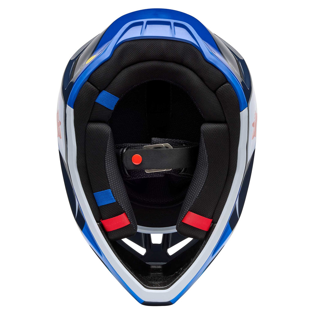 FOX (SALE) Helmet - V3 MIPS FADE (White/Blue)