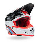 BELL Moto-9S FLEX MERCHANT MX | Enduro Helmet (Red/White/Black)
