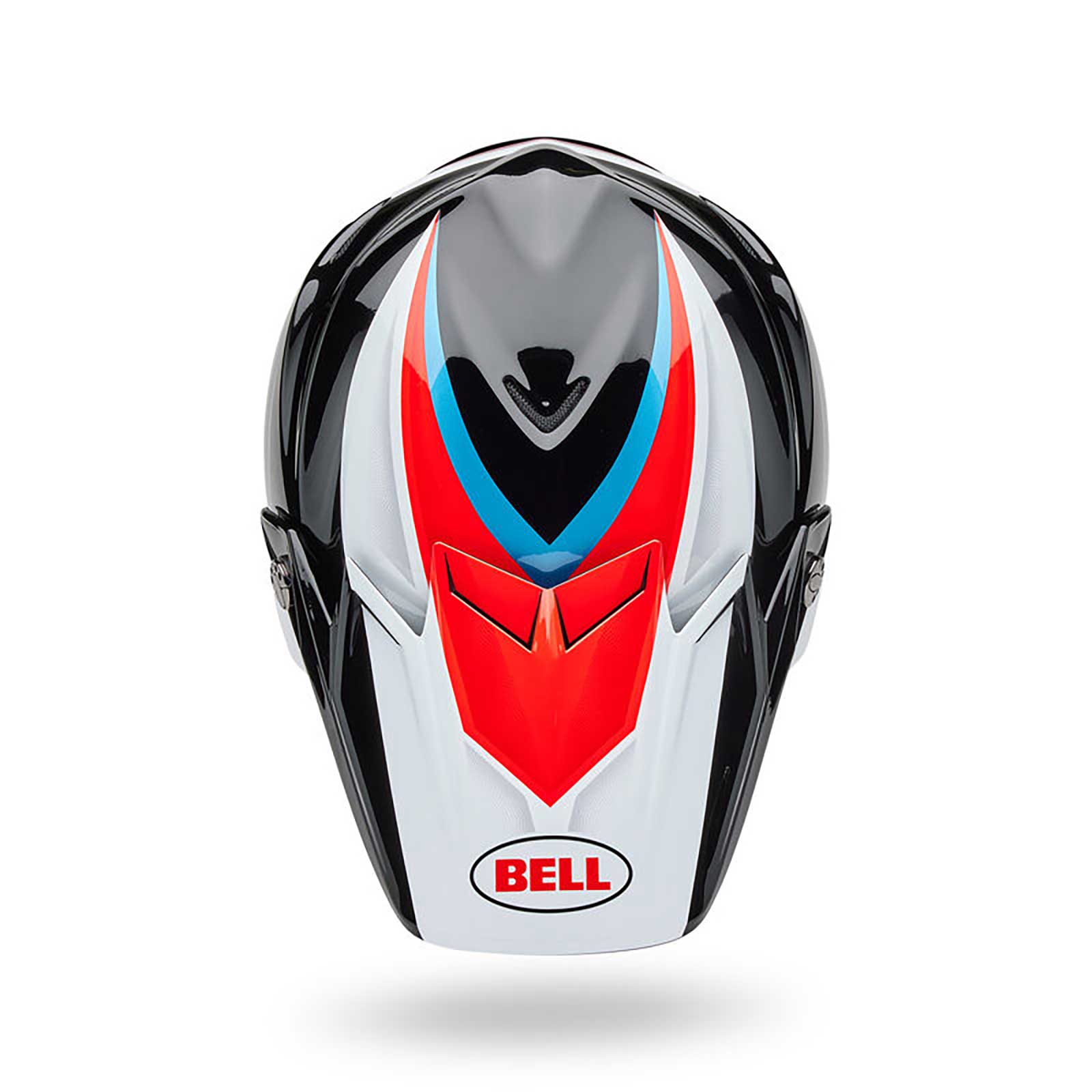 BELL Moto-9S FLEX MERCHANT MX | Enduro Helmet (Red/White/Black)