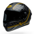 BELL Racestar DLX RSD Player Race | Road Helmet *Pro Tint Visor Inc* (Carbon/Gold)