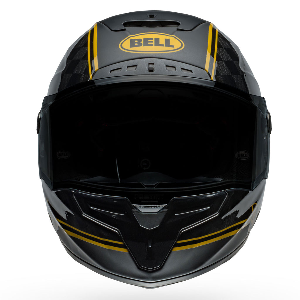 BELL Racestar DLX RSD Player Race | Road Helmet *Pro Tint Visor Inc* (Carbon/Gold)