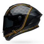 BELL Racestar DLX RSD Player Race | Road Helmet *Pro Tint Visor Inc* (Carbon/Gold)