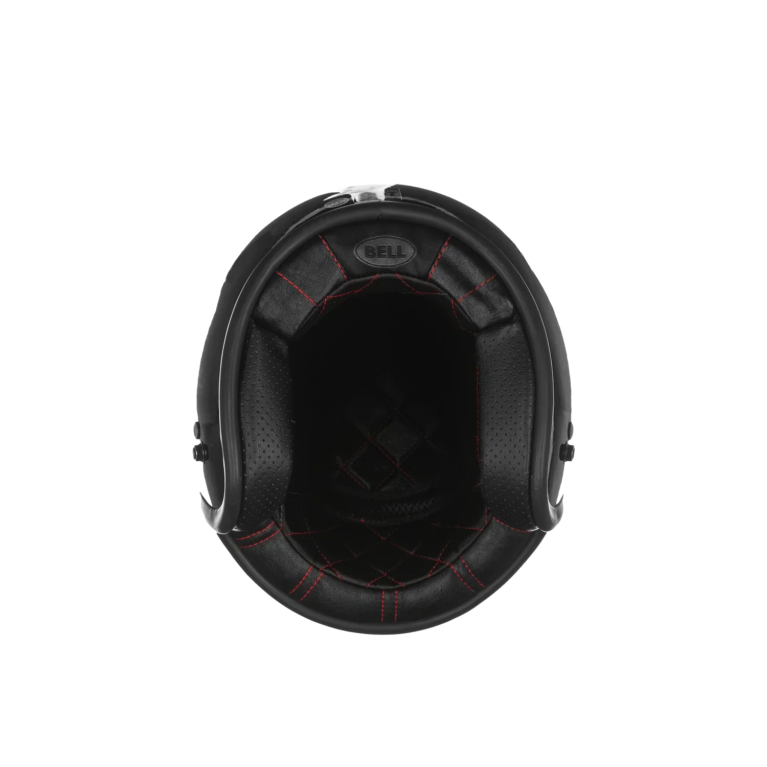 Bell Open Face Helmet - Custom 500 Solid (Gloss Black)