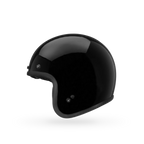 Bell Open Face Helmet - Custom 500 Solid (Gloss Black)