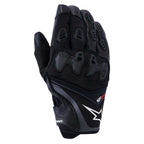 Alpinestars SP-R PRO Motorcycle Short Sports Leather Gloves (Black)