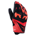 Alpinestars SP-R PRO Motorcycle Short Sports Leather Gloves (Bright Red/Red Fluo/Black)