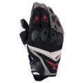 Alpinestars SP-R PRO Motorcycle Short Sports Leather Gloves (Walnut/Mastic/Black)