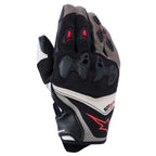 Alpinestars SP-R PRO Motorcycle Short Sports Leather Gloves (Walnut/Mastic/Black)