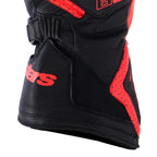 Alpinestars SP-9 Motorcycle Sports Leather Gloves (Black/Red Fluo)