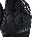 Alpinestars SP-9 Motorcycle Sports Leather Gloves (Black/White)
