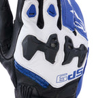 Alpinestars SP-9 Motorcycle Sports Leather Gloves (Bright Blue/Navy/White)