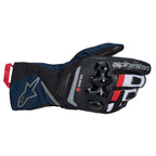 Alpinestars WT-8 Goretex Insulated Motorcycle Winter Touring Gloves (Black/Dark Blue)
