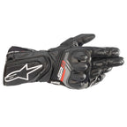 Alpinestars SP-8 V3 Motorcycle Sports Leather Gloves (Black)