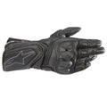 Alpinestars SP-8 V3 Motorcycle Sports Leather Gloves (Black/Black)