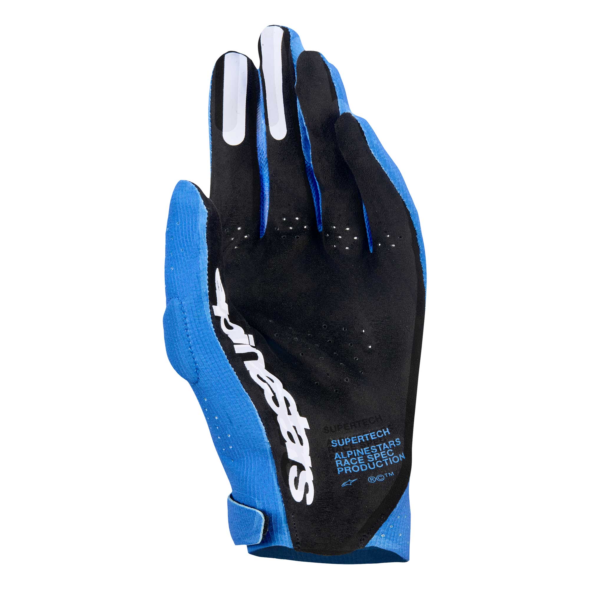 Alpinestars SuperTech MX Gloves (UCLA Blue/Deep Blue/White)