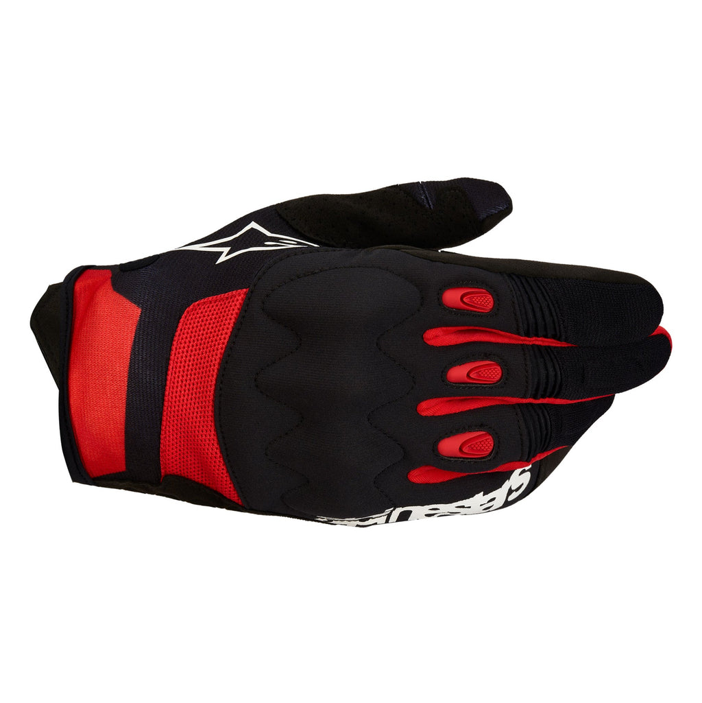 Alpinestars TechDura Enduro Gloves (Black/Bright Red)