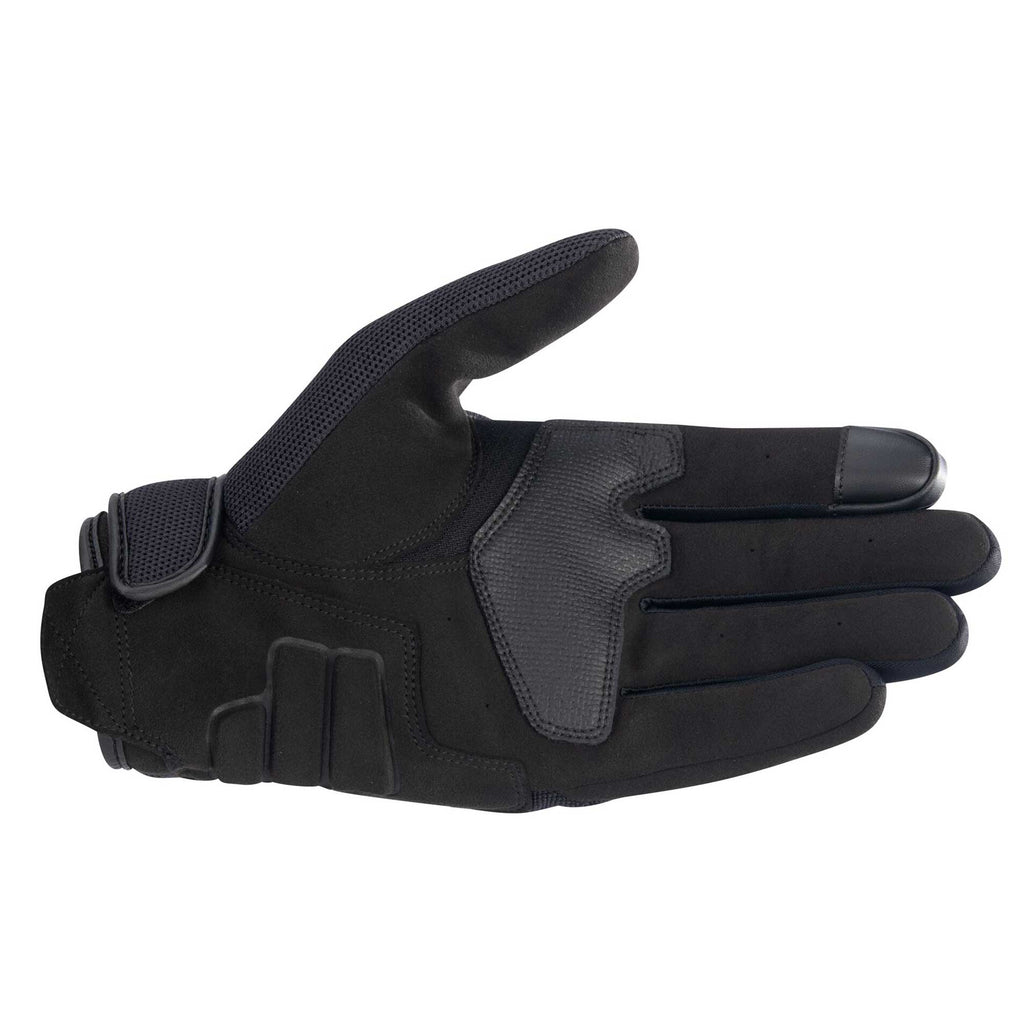Alpinestars Honda Copper Motorcycle Short Textile Gloves (Black)