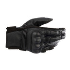Alpinestars Phenom Leather Air Motorcycle Short Leather Gloves (Black/Black)