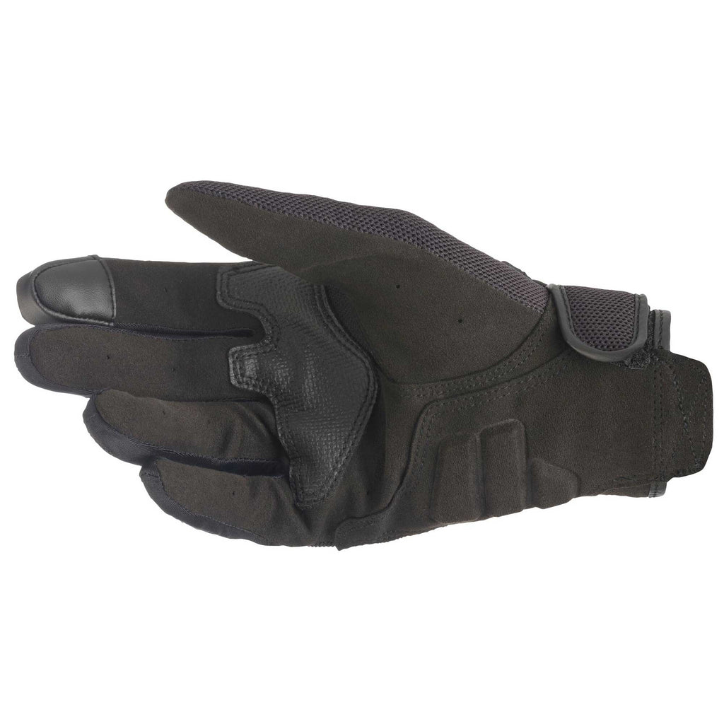 Alpinestars Women's Copper Motorcycle Short Textile Gloves (Black/White)
