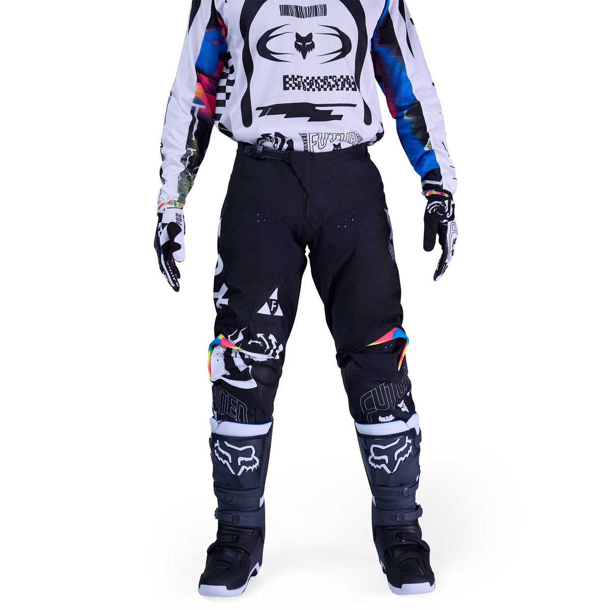 FOX Racing 180 IMAGE COSMO MX Kit Deal (White/Black)