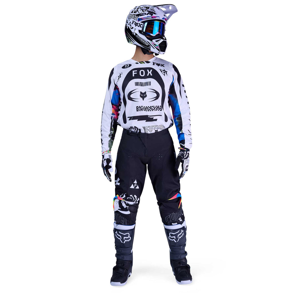 FOX Racing 180 IMAGE COSMO MX Kit Deal (White/Black)