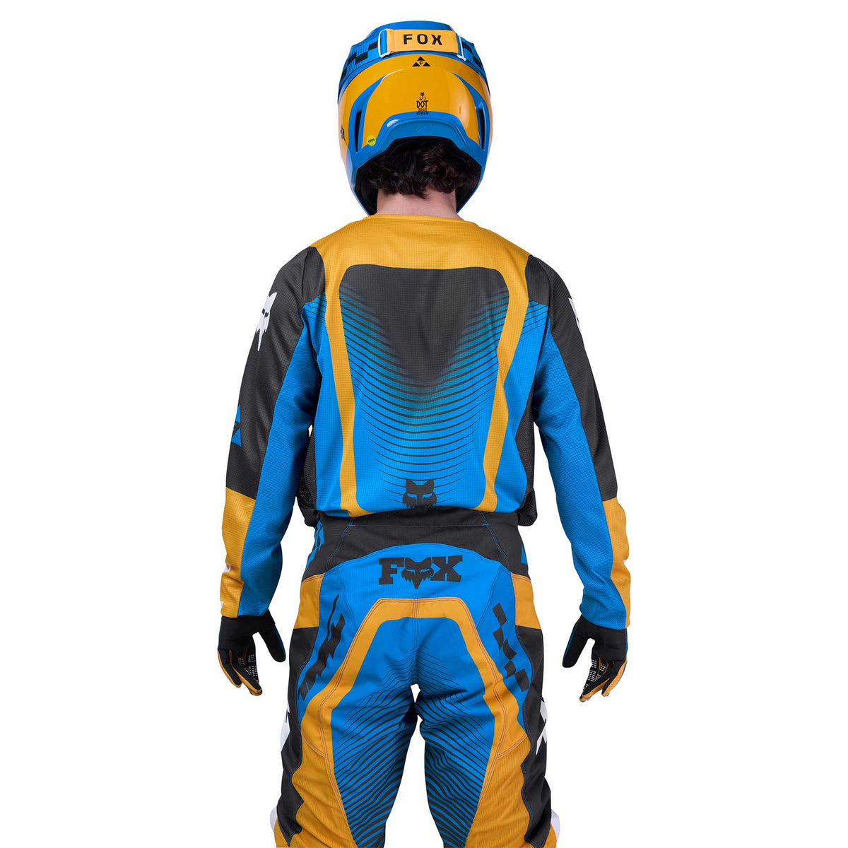 FOX Racing 180 COLLECT MX Kit Deal (Blue/Tangerine/Black)