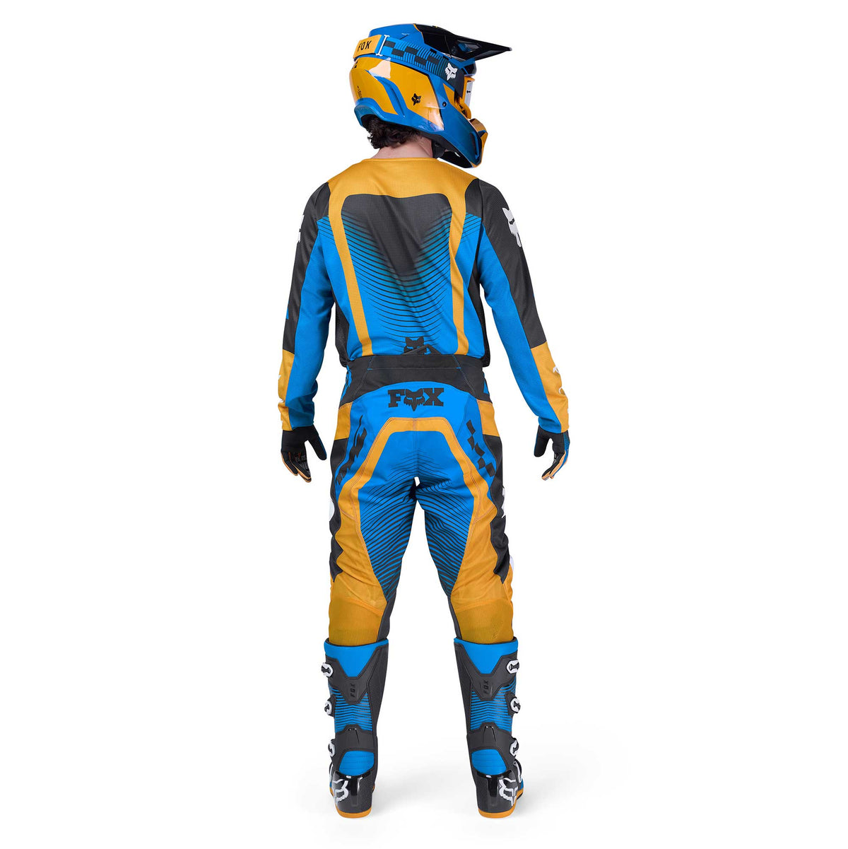 FOX Racing 180 COLLECT MX Kit Deal (Blue/Tangerine/Black)