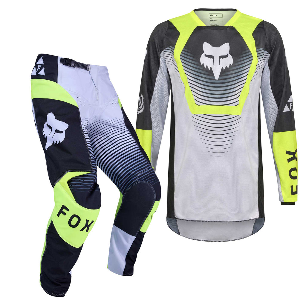 FOX Racing 180 COLLECT MX Kit Deal (Grey/Fluo Yellow/Black)
