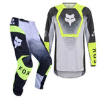 FOX Racing 180 COLLECT MX Kit Deal (Grey/Fluo Yellow/Black)
