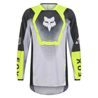 FOX Racing 180 COLLECT MX Jersey (Grey/Fluo Yellow/Black)