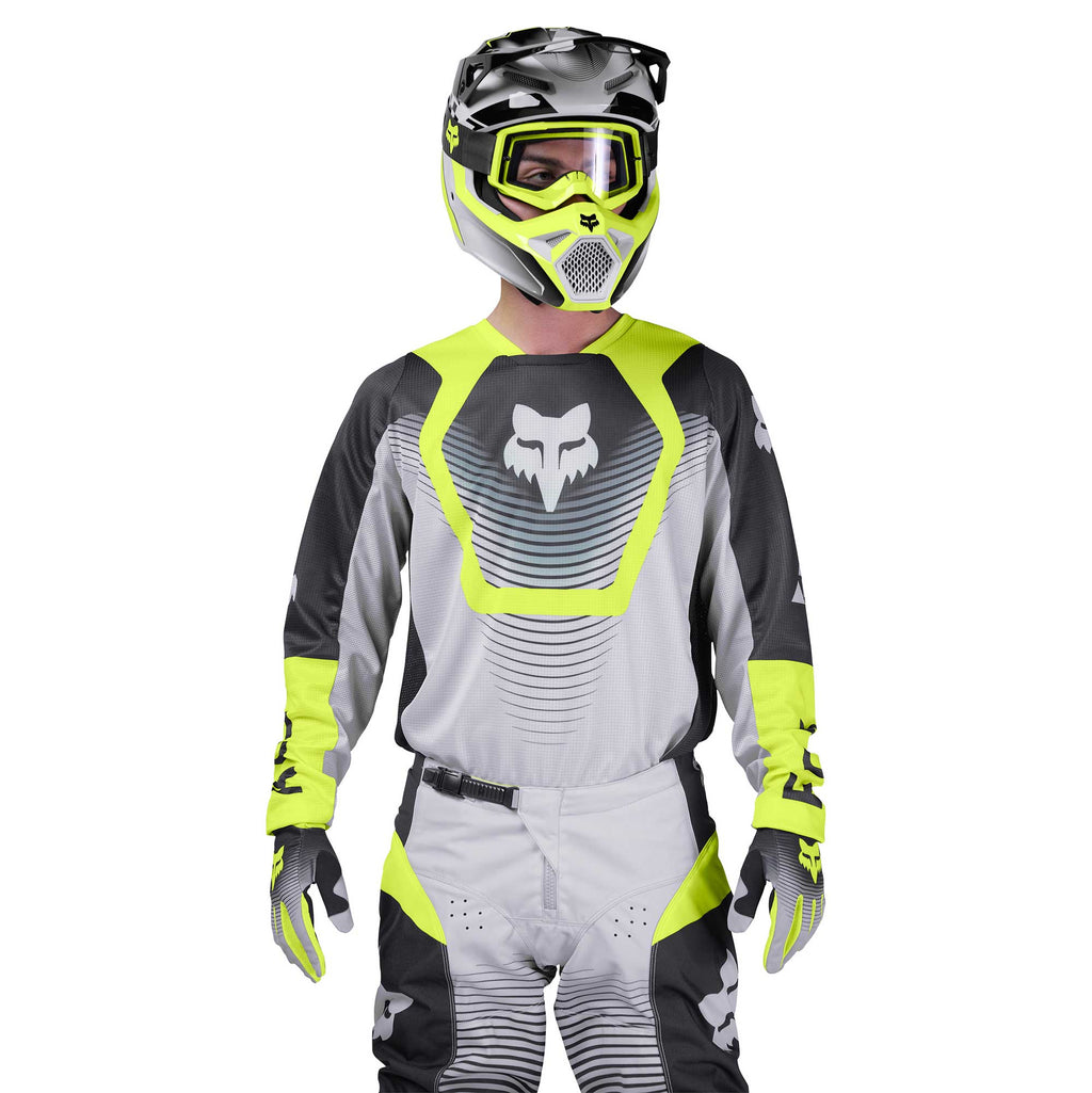 FOX Racing 180 COLLECT MX Kit Deal (Grey/Fluo Yellow/Black)