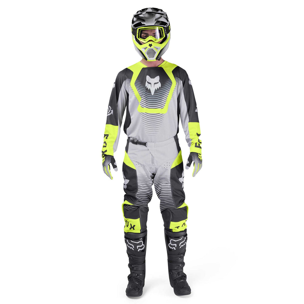 FOX Racing 180 COLLECT MX Jersey (Grey/Fluo Yellow/Black)