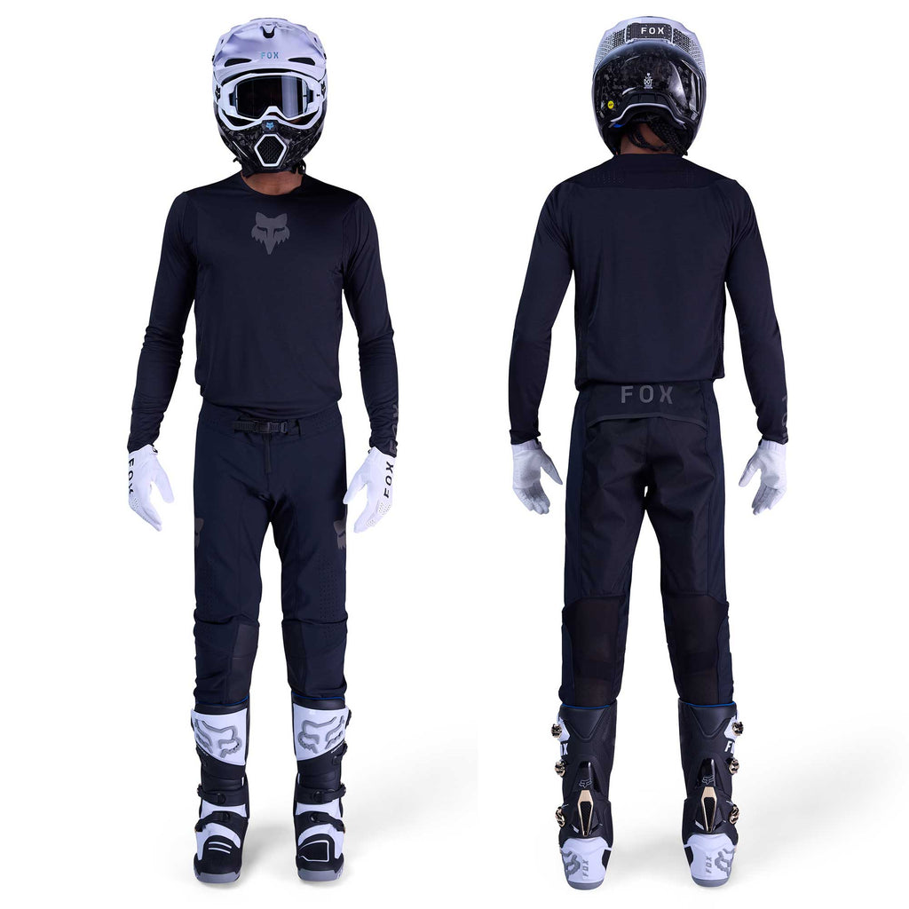 FOX Racing FLEXAIR BLACKOUT MX Kit Deal (Black/Black)