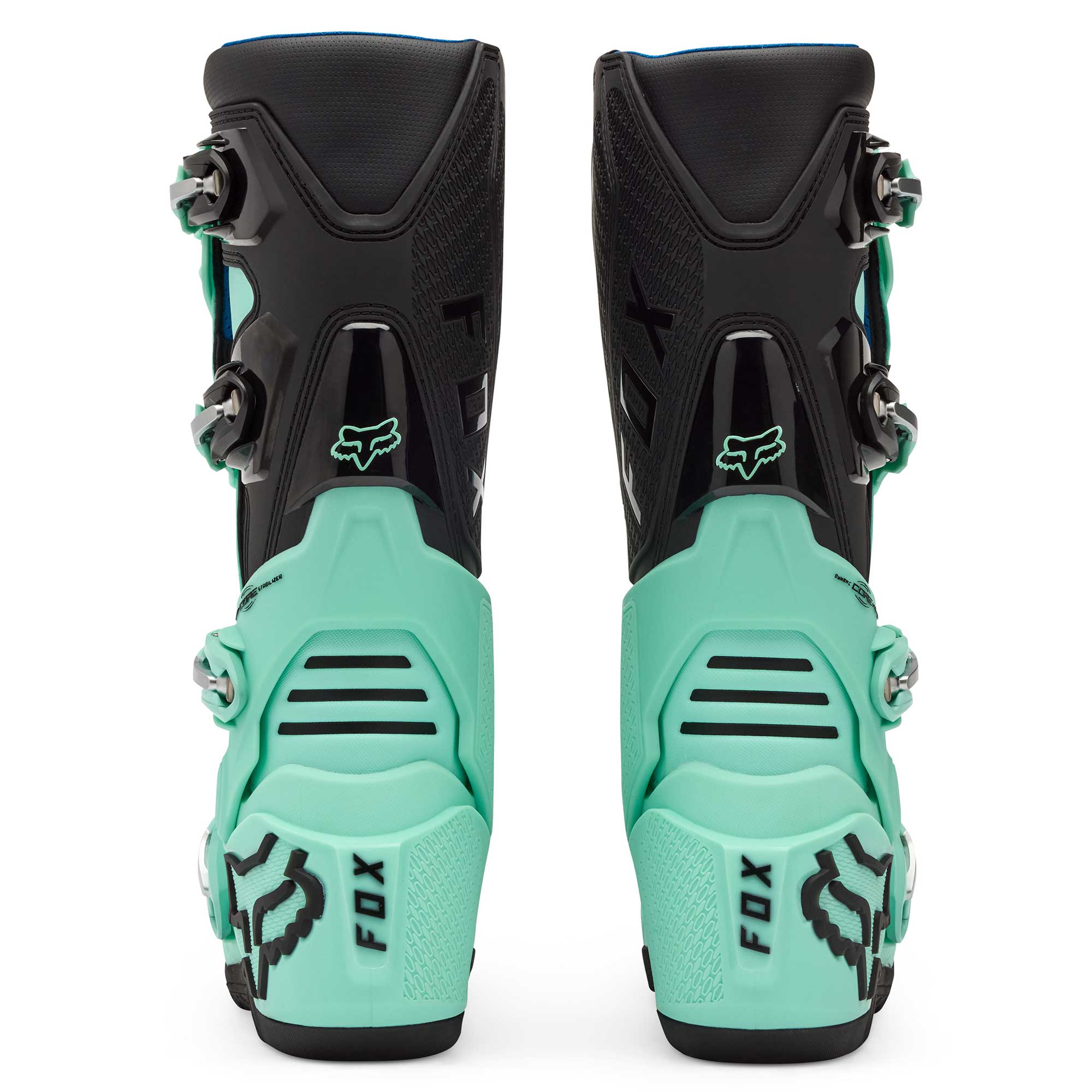FOX Racing Motocross Boots - MOTION 2.0 (Teal/Black)