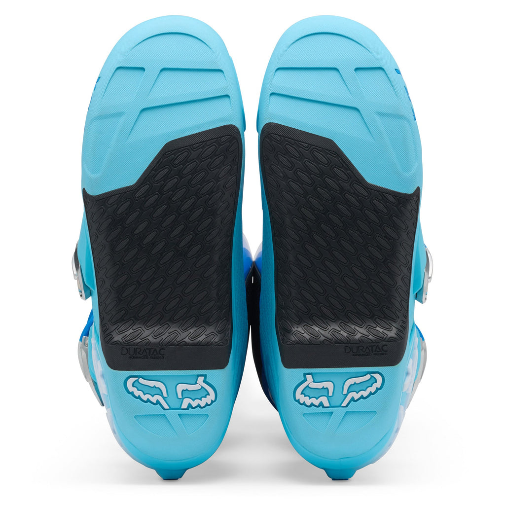 FOX Racing MOTION 2.0 Motocross Boots (Blue Jewel/Aqua)