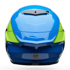BELL Racestar DLX CORSA Race | Road Helmet *Pro Tint Visor Inc* (Carbon/Green/Blue)