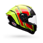 BELL Racestar DLX FLEX Grid Race | Road Helmet *Pro Tint Visor Inc* (Carbon/Yellow)