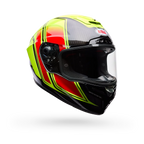 BELL Racestar DLX FLEX Grid Race | Road Helmet *Pro Tint Visor Inc* (Carbon/Yellow)
