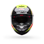 BELL Racestar DLX FLEX Grid Race | Road Helmet *Pro Tint Visor Inc* (Carbon/Yellow)