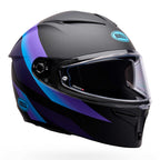 BELL Lithium PASSION Motorcycle Helmet (Black/Purple)