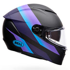BELL Lithium PASSION Motorcycle Helmet (Black/Purple)