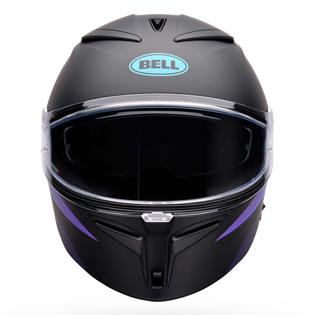 BELL Lithium PASSION Motorcycle Helmet (Black/Purple)