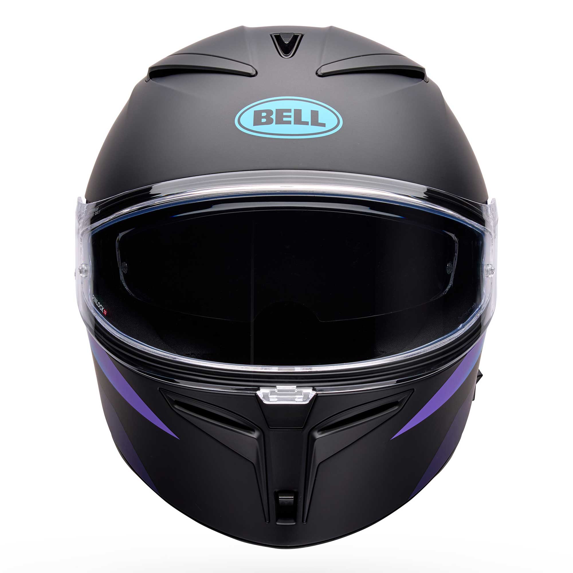 BELL Lithium PASSION Motorcycle Helmet (Black/Purple)
